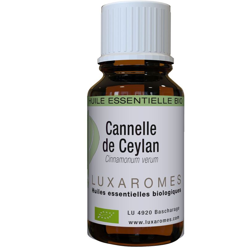 Huile essentielle Cannelle de Ceylan bio par LCA Aroma