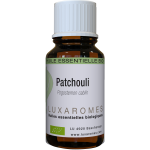 Huile essentielle Patchouli bio - France Luxembourg Belgique- Parfum, soin de la peau- Meilleur prix Luxaromes